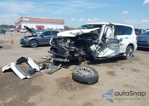 2017 Infiniti Qx80 из США, поврежденный, VIN JN8AZ2NE2H9154943